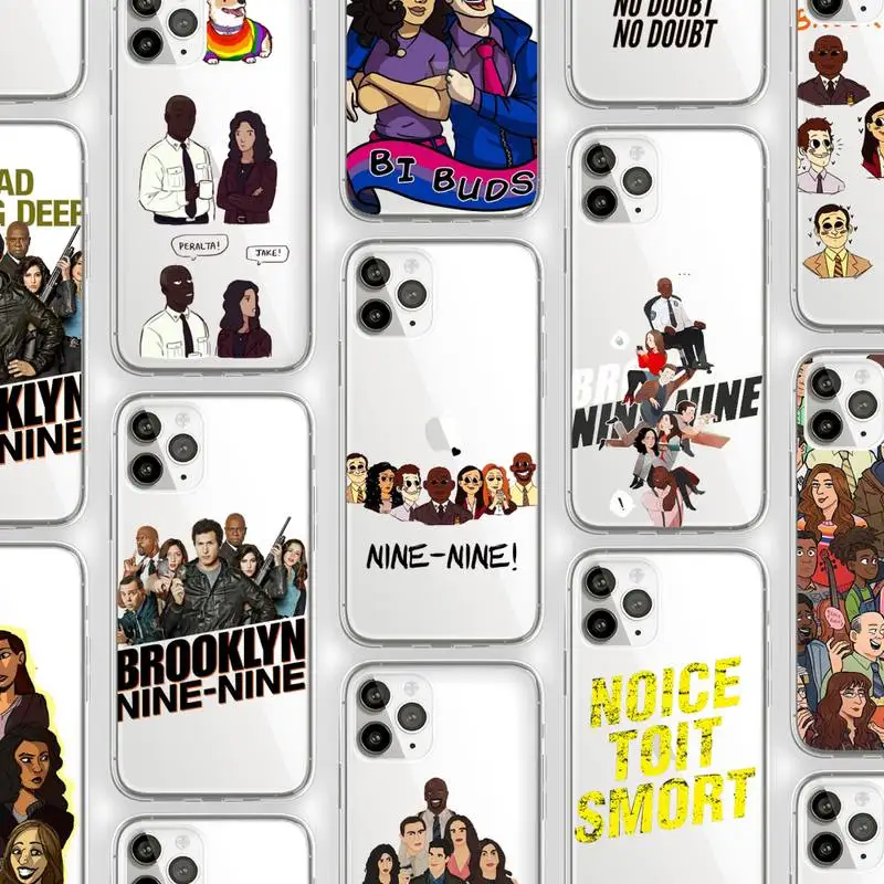 

Brooklyn Nine Nine Noice TV Phone Case Transparent soft For iphone 12 11 13 7 8 6 s plus x xs xr pro max mini