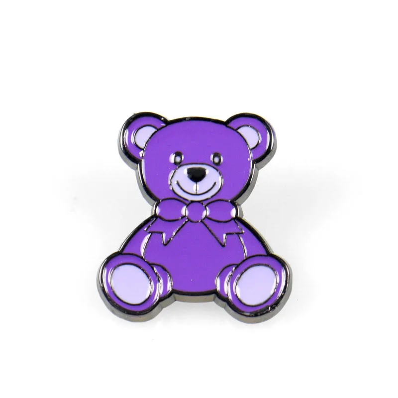 Cute bear pin fashion animal Brooch Enamel figure Pins and Brooches for Women kids Lapel Backpack Bags Badge Gift | Украшения и