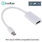 Интерфейс Thunderbolt Mini, порт дисплея DP-HDMI, кабель 1080P, ТВ-проектор, порт дисплея в HDMI, адаптер, кабель для Mac Macbook Pro Air