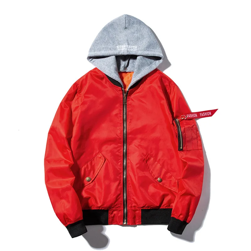 Куртка бомбер мужская с длинным рукавом Повседневная модная брендовая в стиле