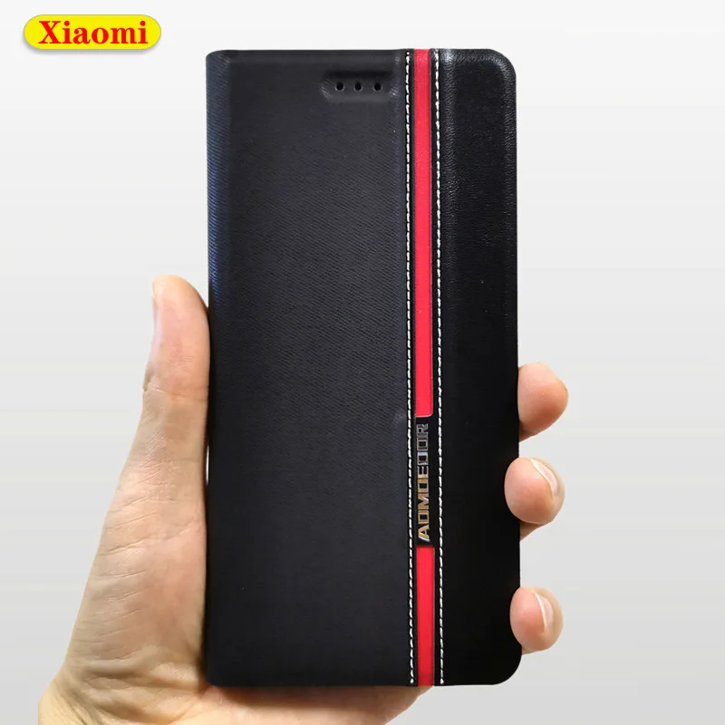 Xiaomi Mi Note 3 10 CC9 Pro Кожаный чехол для Focophone F1 телефон Роскошный кошелек сумки