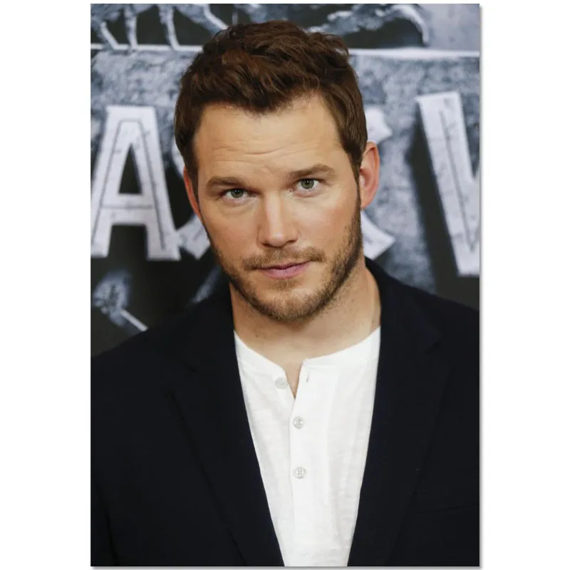 

Chris Pratt Actor Style Posters Wall Art Decor Picture Modern Home Room Decoration High Quality Canvas Painting 20x30cm,27x40cm
