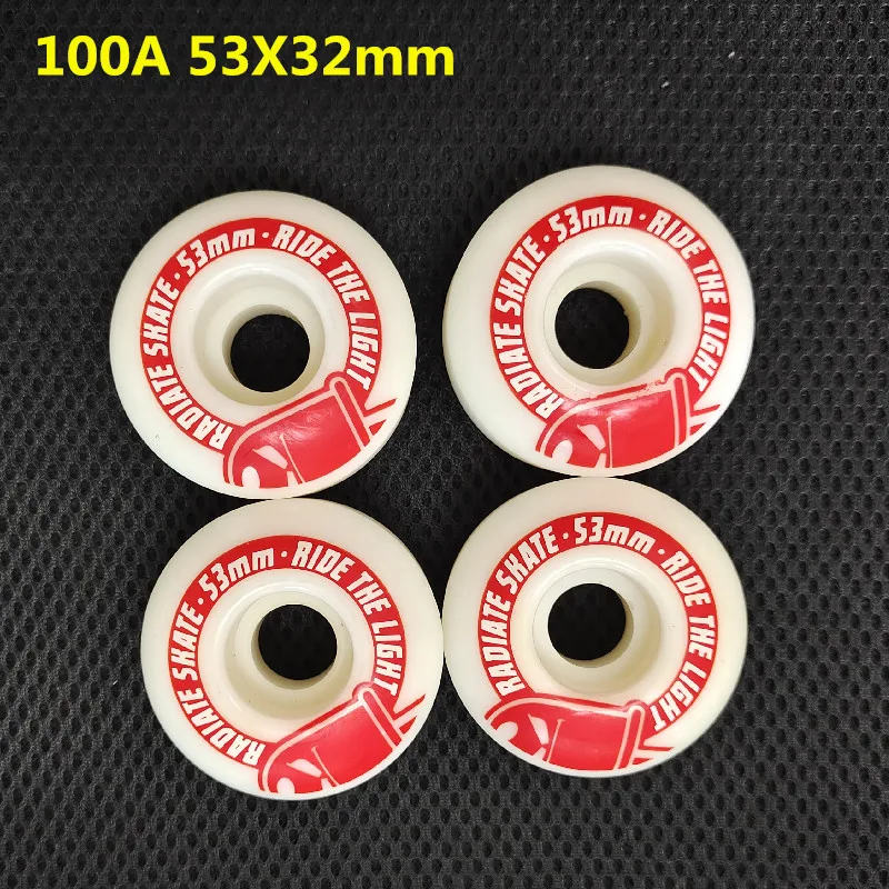 Tires 100 Duro 53mm 32mm For Street Road Skating Abec-9 608 