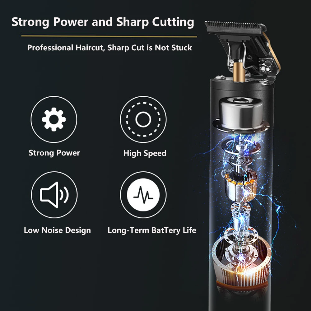 Профессиональный парикмахерский мужской триммер для волос стрижки бороды