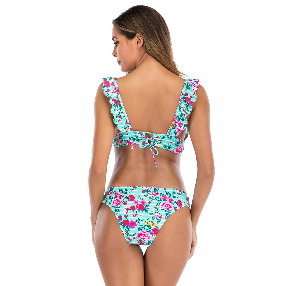 2020 сексуальные бразильские бикини женский купальник Мягкий Холтер набор пуш ап