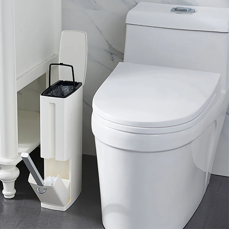 Интегрированный мусорный бак для туалета многофункциональный скрытый