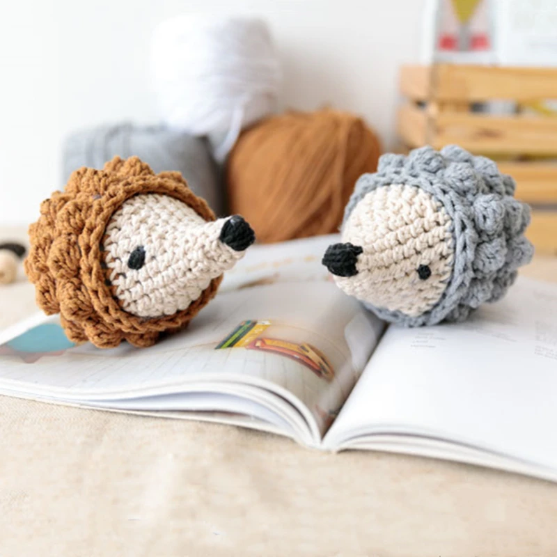 Ежик ручной работы детские мягкие плюшевые животные игрушка кукла милый спящий