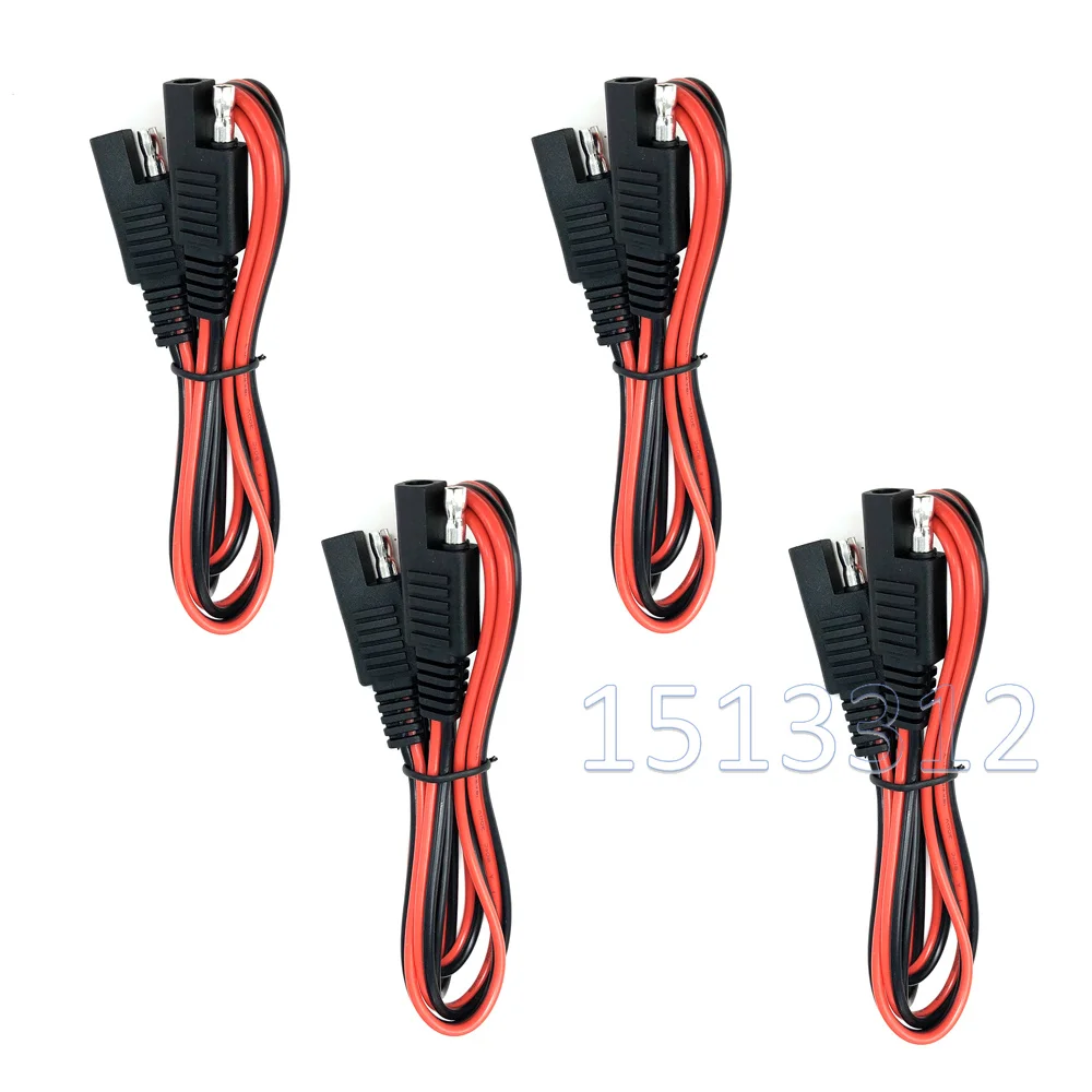 Кабель удлинитель Sae 18AWG SAE к 3 фута 4 шт. 100 см/200 см|Электроаксессуары для мотоцикла|