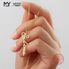 Женское Ожерелье-чокер из серебра 925 пробы с вертикальным именем