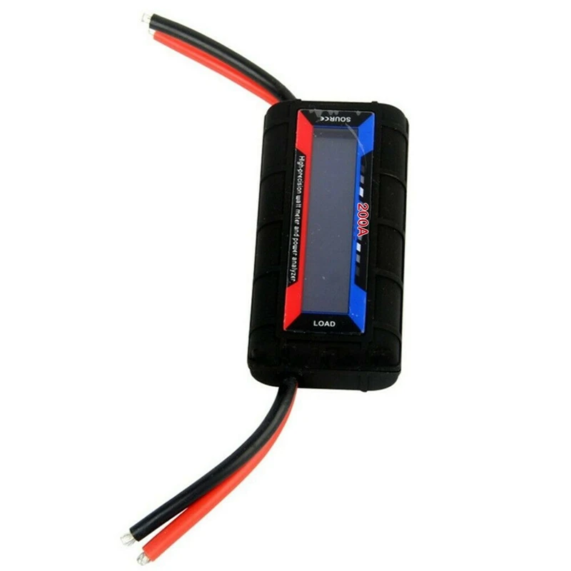 Профессиональный 200A цифровой ЖК Ватт метр и анализатор мощности вольт