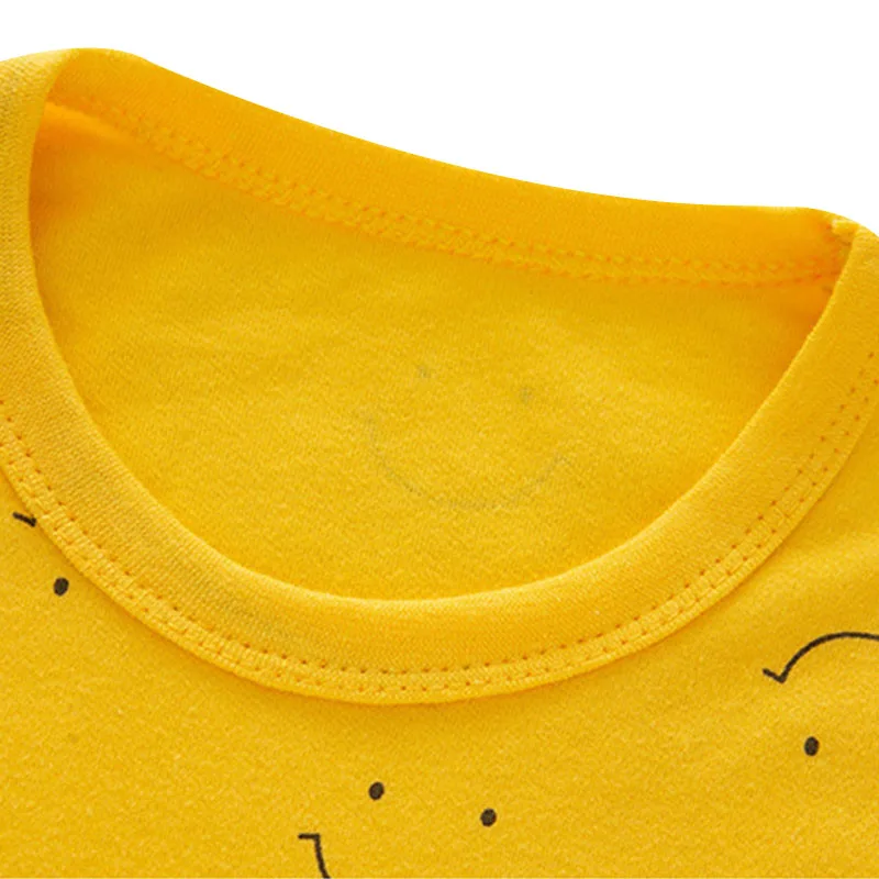 Осенне-весенние детские пижамные комплекты Одежда для маленьких девочек пижамы