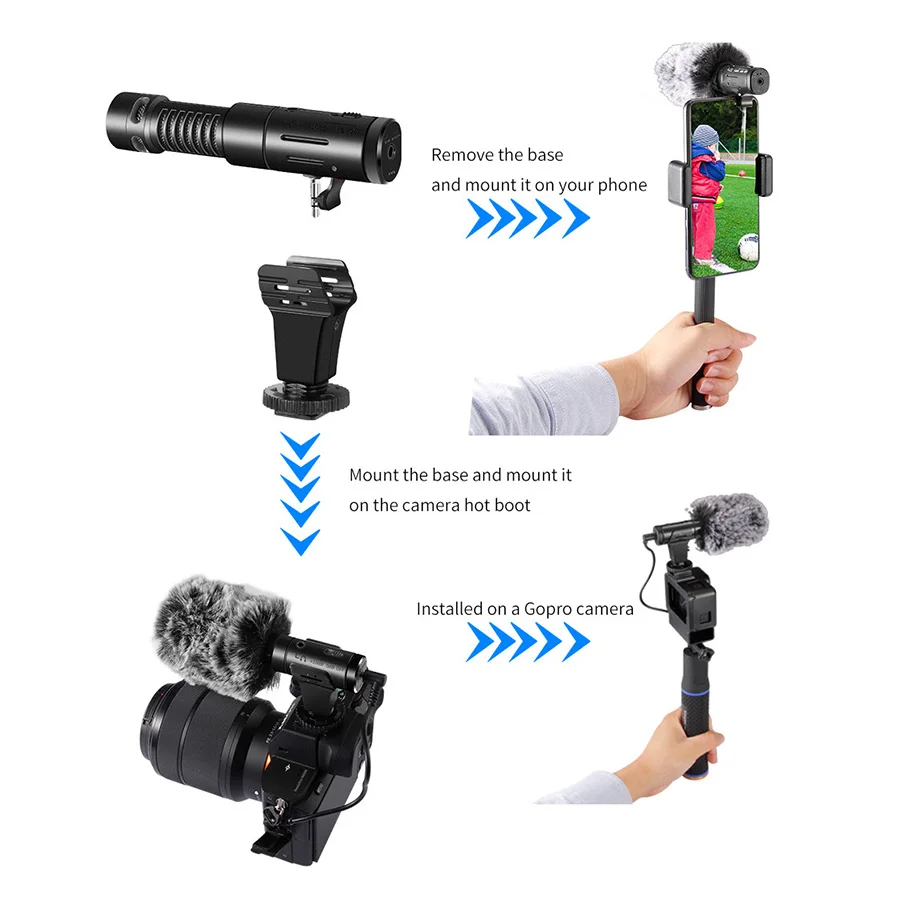 Тройное крепление для обуви MAMEN U-Grip Pro стабилизатор видео ручка захвата