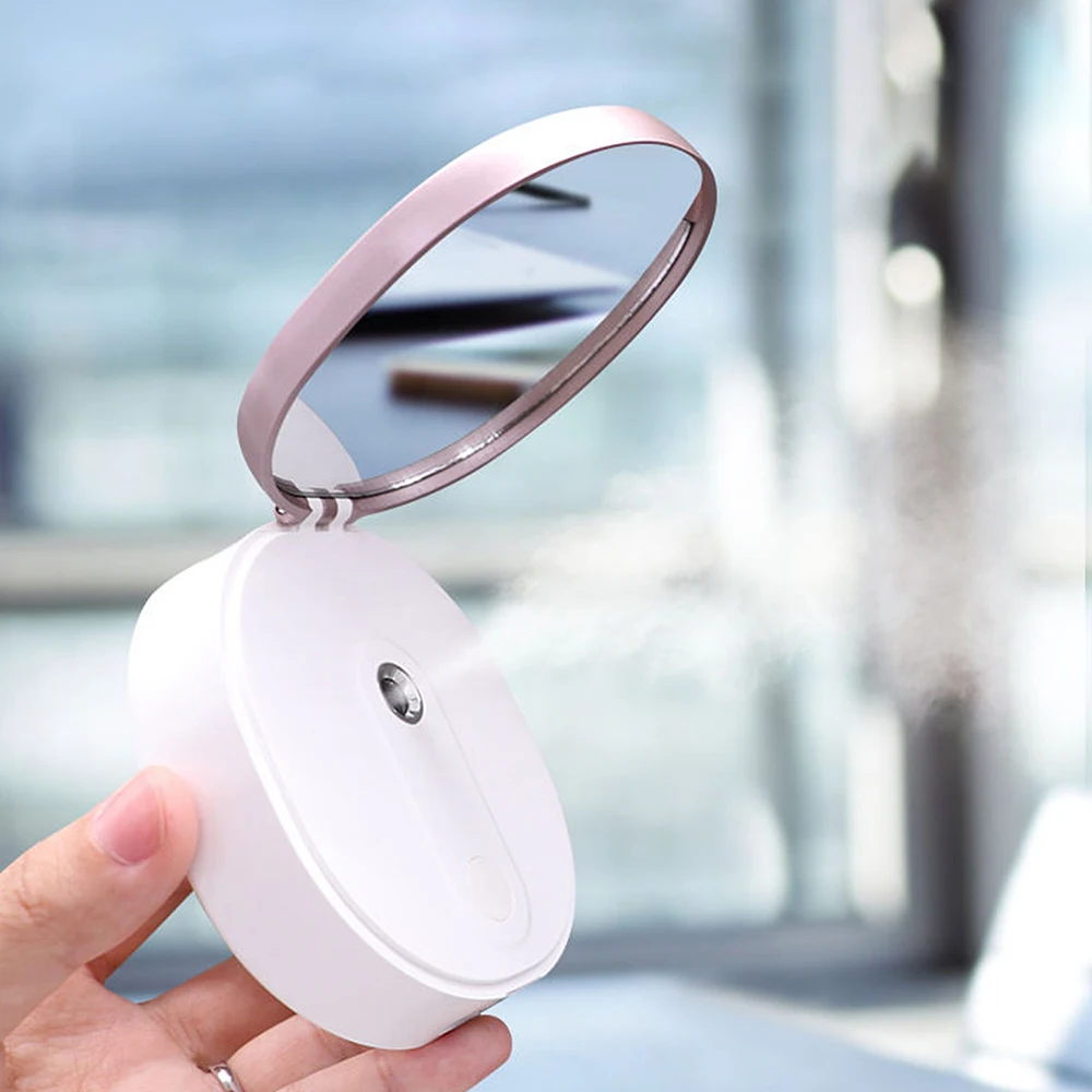 Складное косметическое зеркало для лица мини отпариватель лица| |