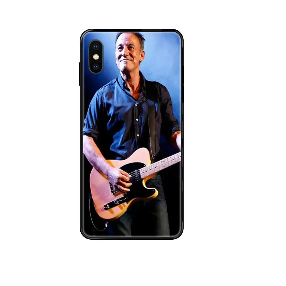 Bruce Springsteen Design Black Soft Multi Colors For Xiaomi Mi Note A1 A2 A3 5 5s 6 8 9 10 SE Lite Pro Ultra Buying | Мобильные