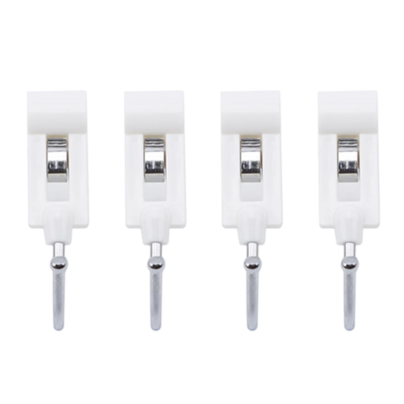 4 шт./упак. Портативный подвесная вешалка для одежды рельсы зажимы зажимной рычаг