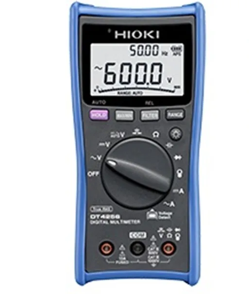 Цифровой мультиметр Hioki Φ DT4256 с защитой от предохранителей | Инструменты