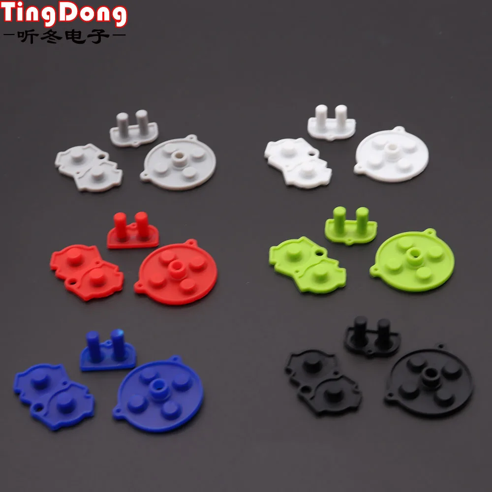 Высококачественная цветная силиконовая резиновая прокладка для Nintendo Game Boy GBA Advance