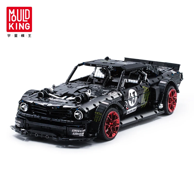 RC приложение Ford Mustang Bricks 2019 Hoonicorn RTR V2 Technic Супер гоночный автомобиль с мотором