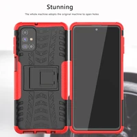 for samsung m31s case for samsung m51 dazzle pattern mobile phone cases foldable bracket armor back cover m31m30s fundas 2021