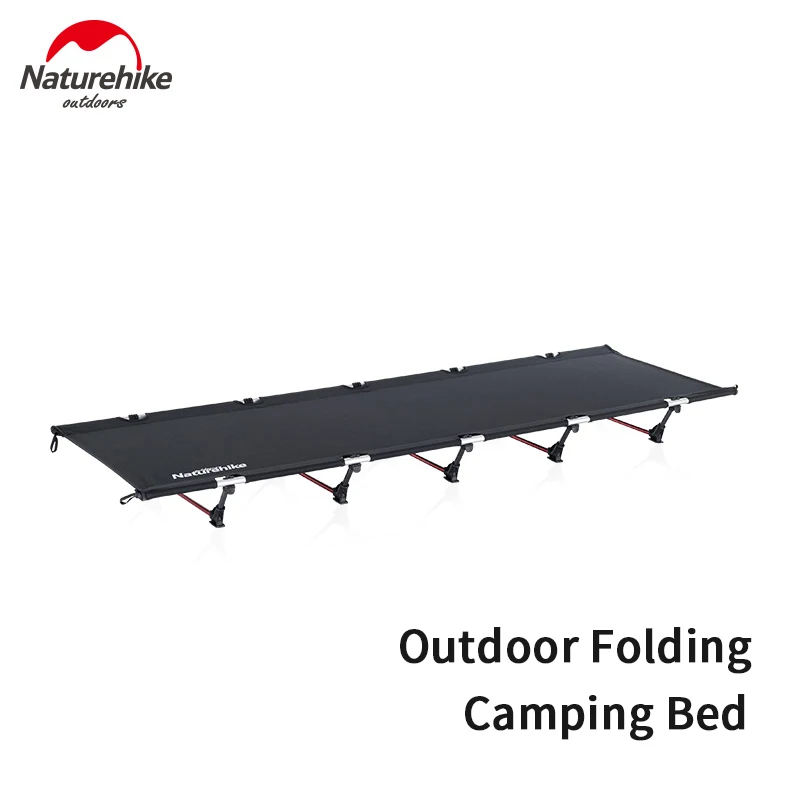 

Naturehike Outdoor Folding Camping Mat Bed Portable Bearing 150kg Ground Folding Bed Office Lunch Break Aluminum Alloy Support