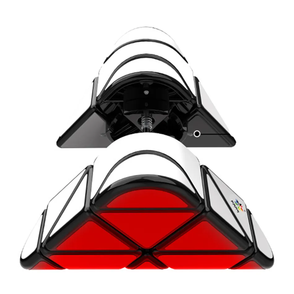 Yuxin Black Kylin Round Angle 3x3 Pyramid Cubo Magico Развивающая игрушка-головоломка для детей