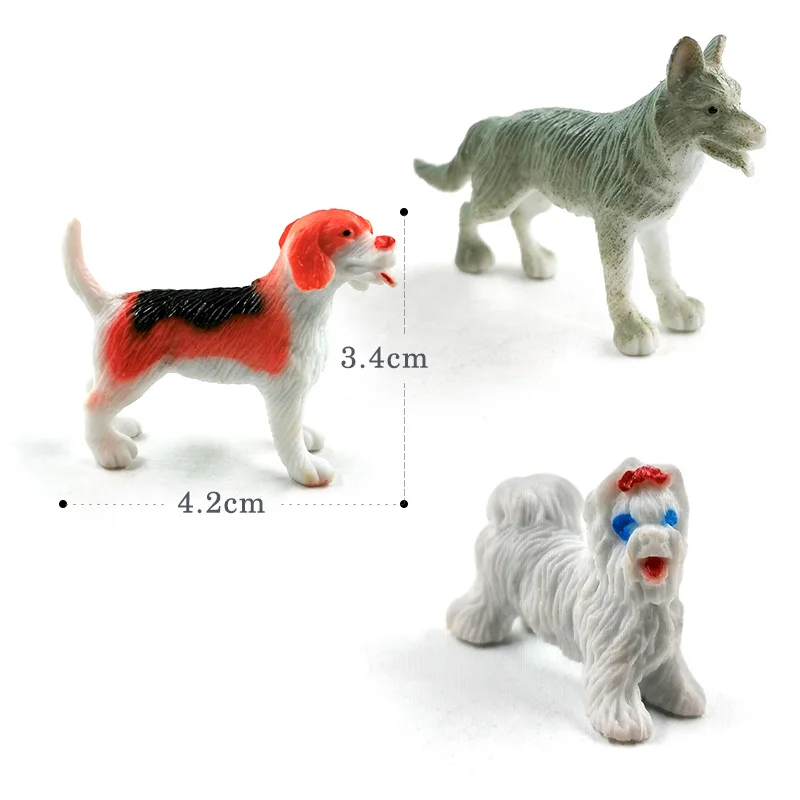 12 шт. новая имитационная Ферма для птицы маленькая фигурка кошки собаки модель