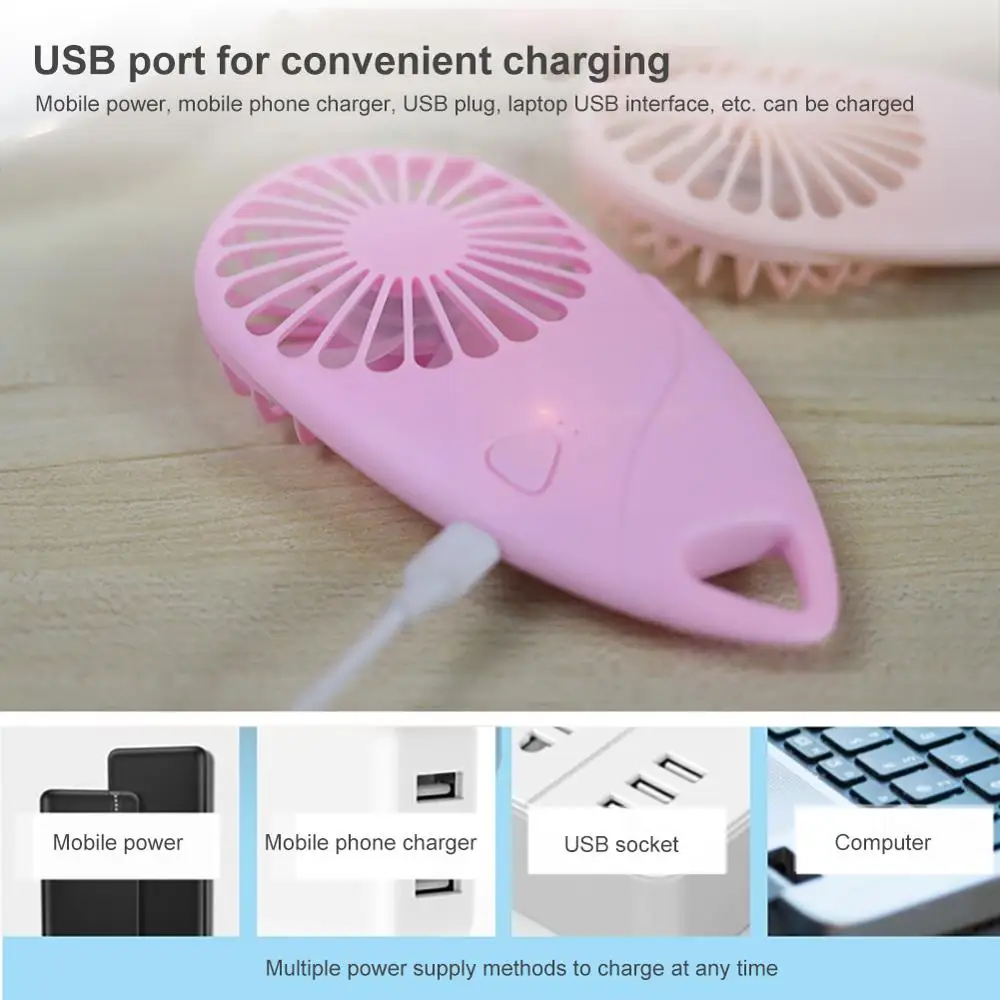 Новинка карманный портативный мини вентилятор USB домашний в форме манго для