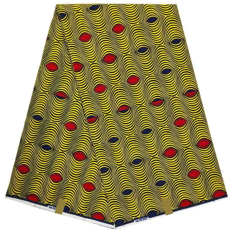 Настоящий воск гарантировано натуральный высокого качества pagne 6 ярдов