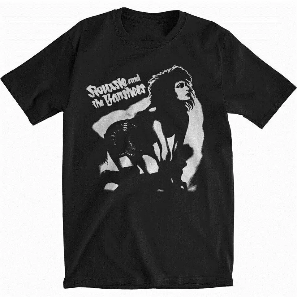 

Siouxsie And The Banshees Vintage Reprinted Black Cotton T-Shirt S-3Xl