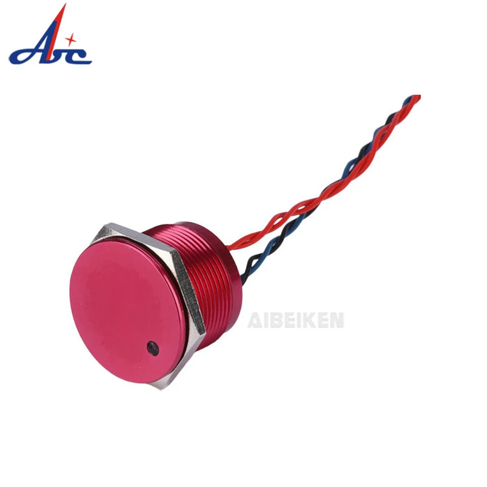 19 мм 2 а пьезоэлектрический микропереключатель фаска круглая головка подводный