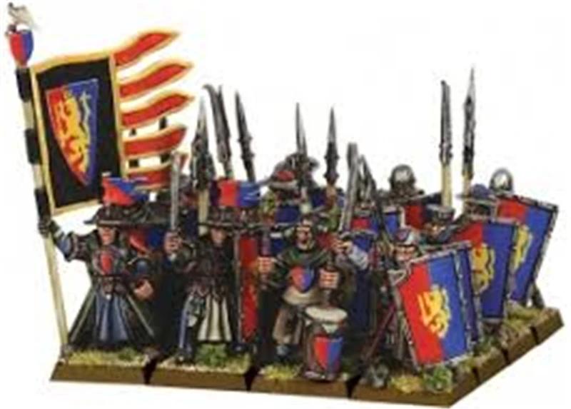 Breonnian men at Arms (16 мужчин)|Наборы для сборки моделей| |