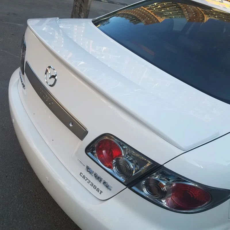 Задний спойлер из АБС пластика для Mazda 6 2006 2014|rear spoiler|car rear wingrear wing |