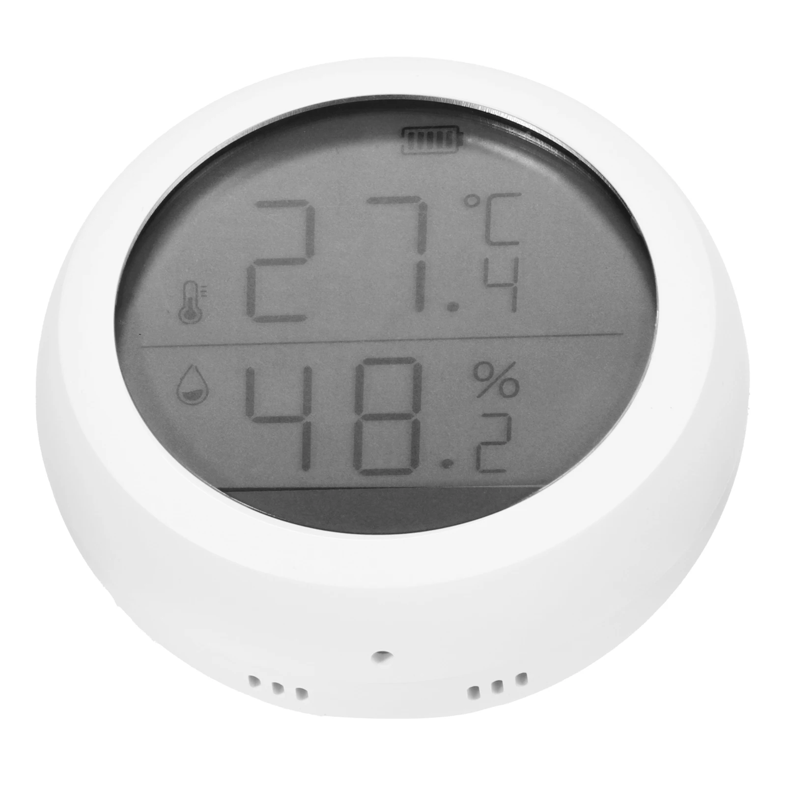 

Датчик температуры и влажности Tuya Smart Life Zigee или Wi-Fi, комнатный гигрометр с ЖК-дисплеем, детектор температуры и влажности для умного дома