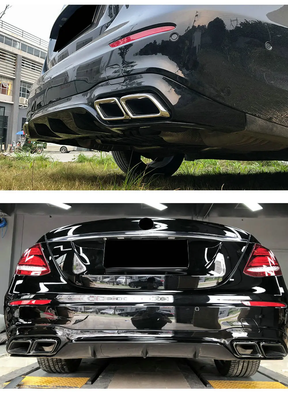 Комплект кузова E63 S AMG Look для Benz E Class W213 E200 E300 комплект боди с передним бампером