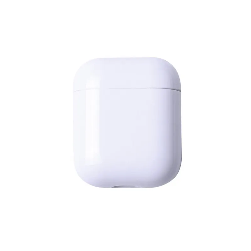 Белый 1 шт для Airpods чехол прозрачный защитный чехол Коробка Сумка Bluetooth гарнитура чехол ударостойкий вкладыши чехол Водонепроницаемый - Цвет: Белый