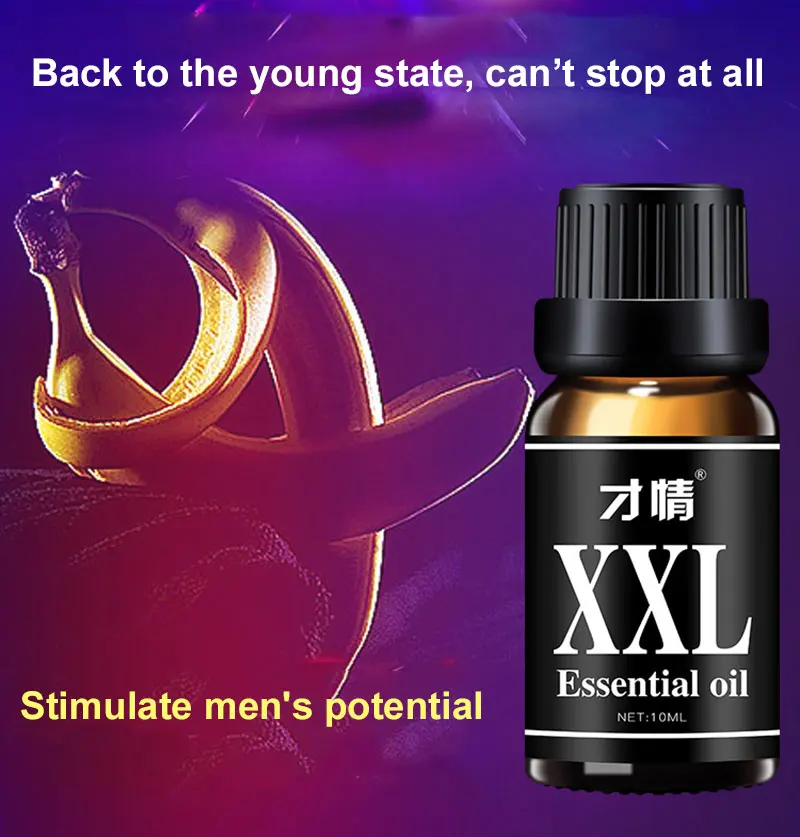 Эфирное масло для увеличения пениса на 10 мл эрекция XXL интимные товары