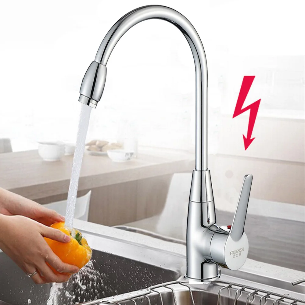 

Rotatable Hot and Cold Water Kitchen Sink Mixer Sink Kitchen Accessories (Without the Hoses)