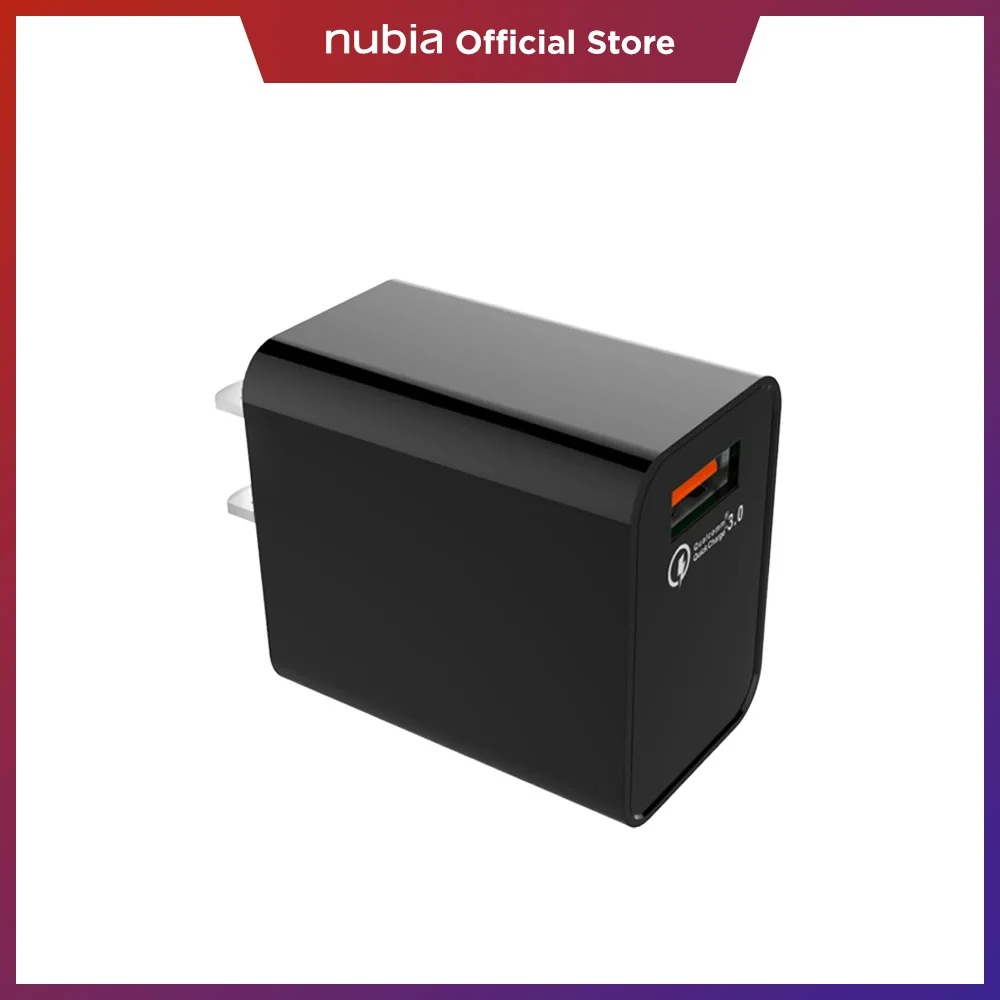 Зарядное устройство nubia RedMagic Quick Charge 3 0. Европа Универсальный телефон зарядное