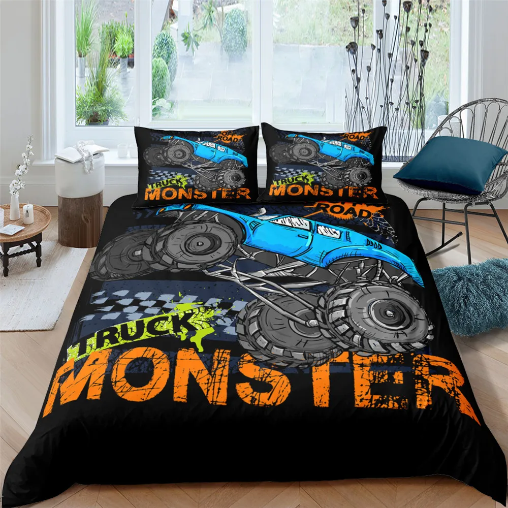 

Bedding Set Duvet Cover Cartoons Car Single Double Twin Full Queen King Size Comforter Cover Bed Set Home Textiles