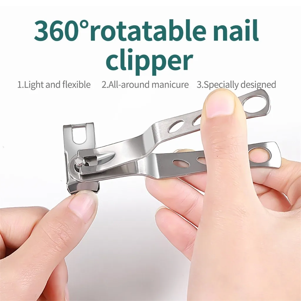 1шт Ножницы для ногтей Professional Nail Clipper Маникюр Машинки стрижки Когтерез U образную