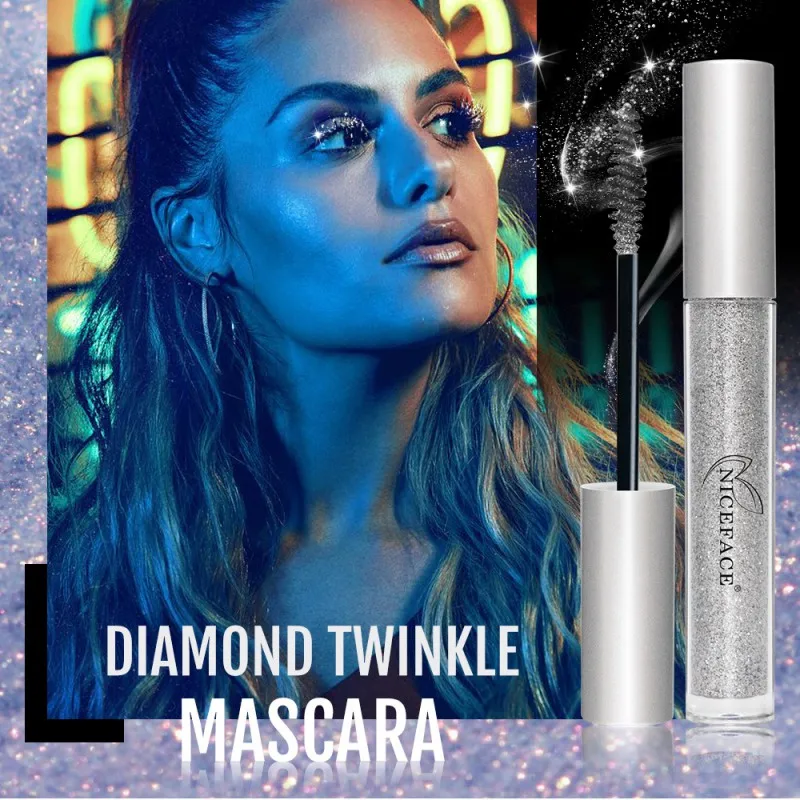 Рекомендуемая Алмазная блестящая Galaxy тушь для ресниц сверкающая Очаровательная