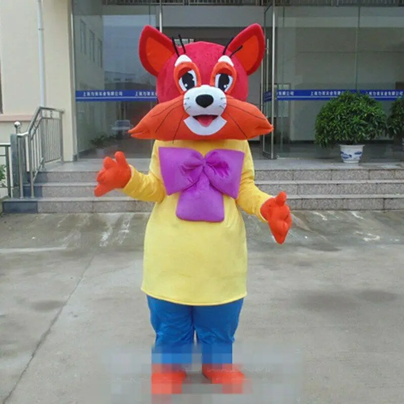 Костюм-талисман в виде кошки и лисы костюмы для косплея вечернее платье игр