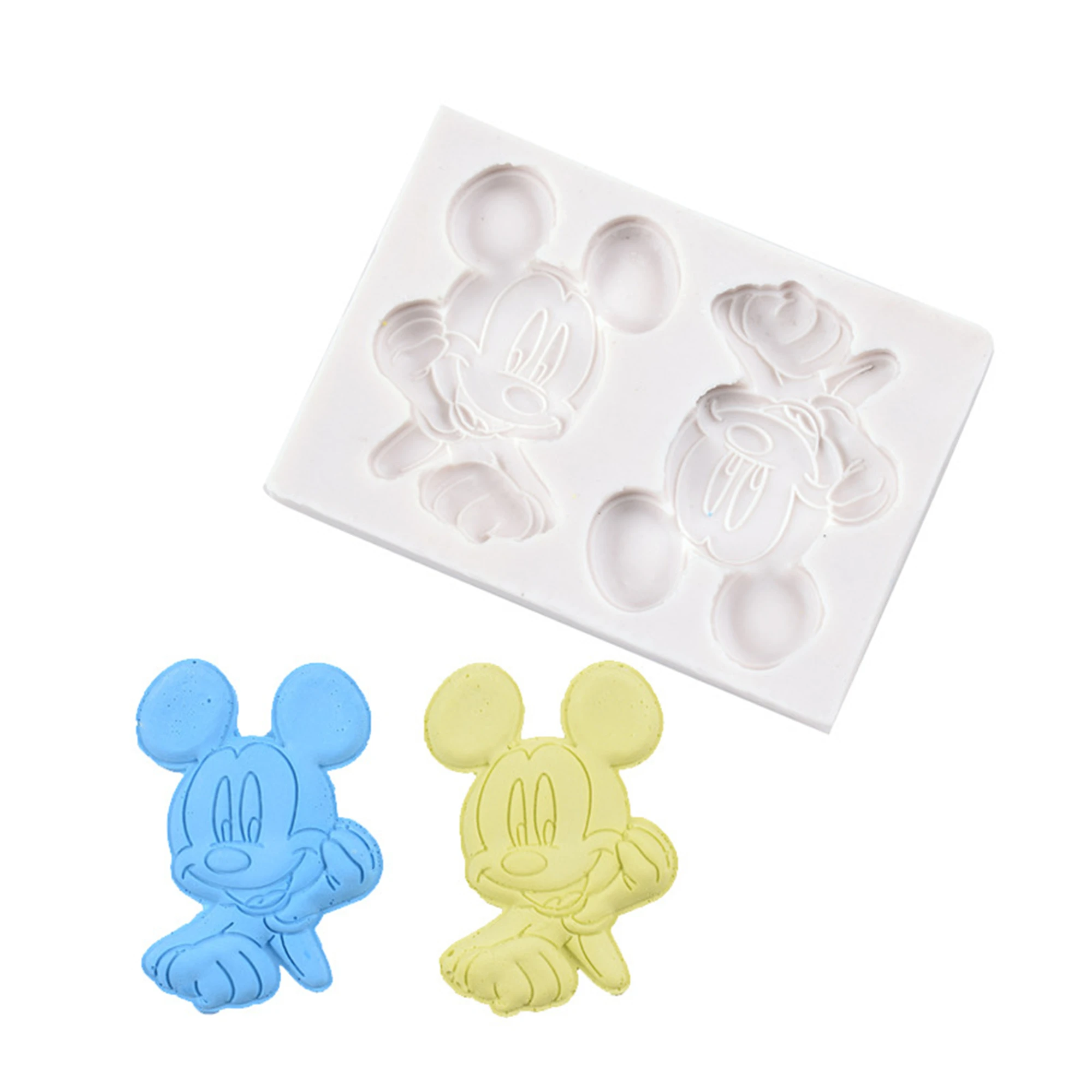 

DIY Mouse Silicone Resin Mold Cake Border DIY Decoration Chocolate Sugar Craft Polymer Clay Crafts 3D Mould Accessories AD1098