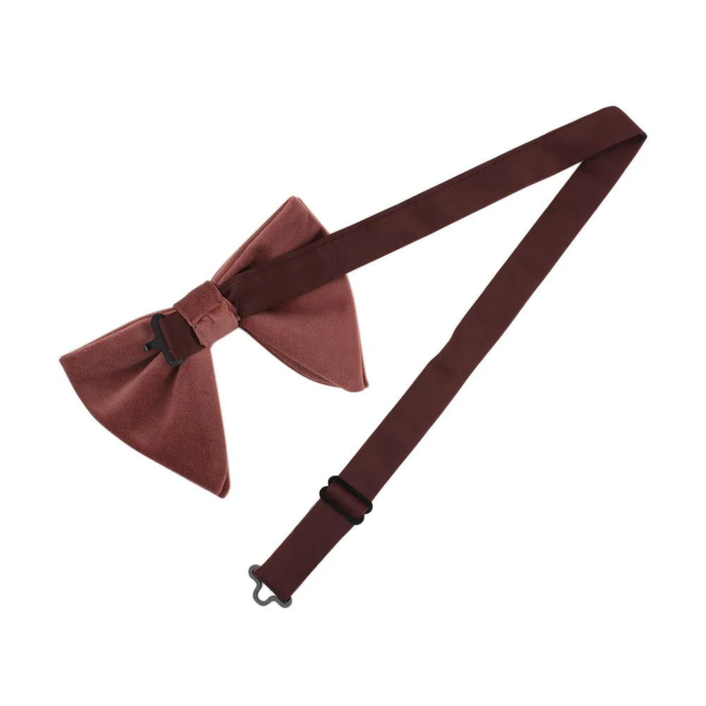 Linbaiway набор из микро замшевых галстуков бабочок мужской Карманный квадратный