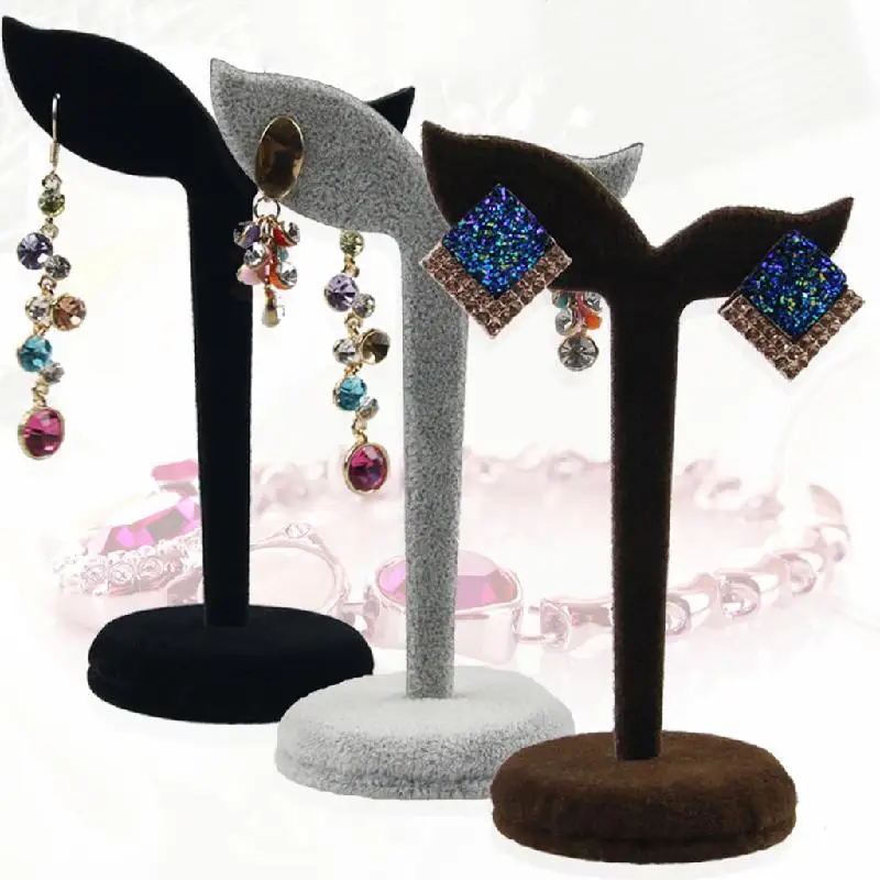 

Earring Show Stand Rack Eardrop Showing Shelf Dangler Display Holder Stand Showing Shelf