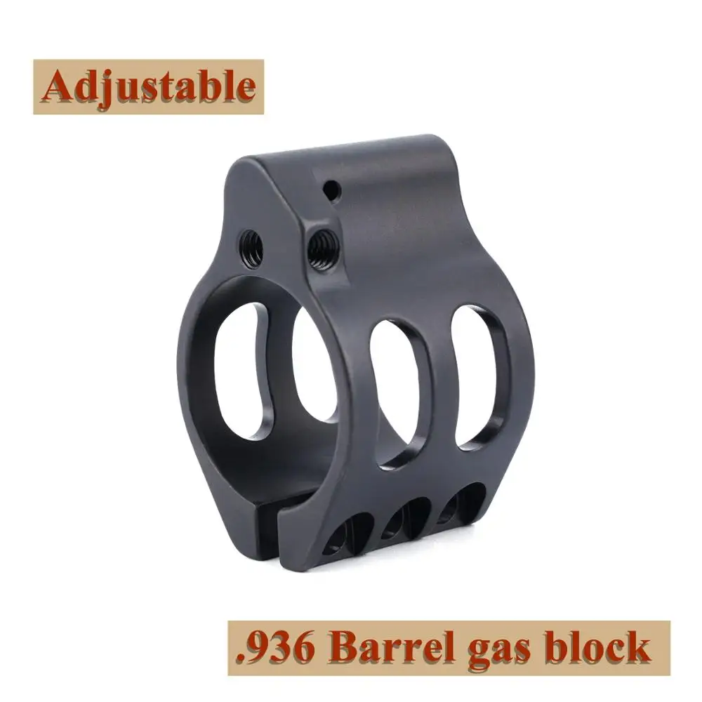 . 936 баррель газовый блок черный ar 15 Монтажная рейка Тактический Регулируемый