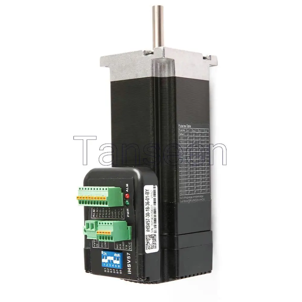 Встроенный закрытый шаговый серводвигатель с петлей постоянный ток 36 В JMC 180 Вт 3000