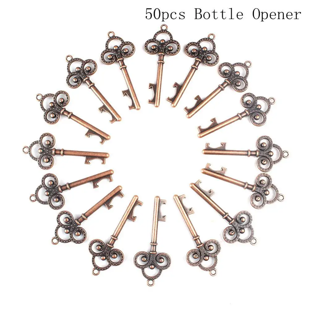 bottle opener 50 шт. Свадебные сувениры бутылка в форме черепа открывалка+ бирки свадебные сувениры и подарок для гостей вечерние сувениры праздничные вечерние принадлежности - Цвет: bottle opener