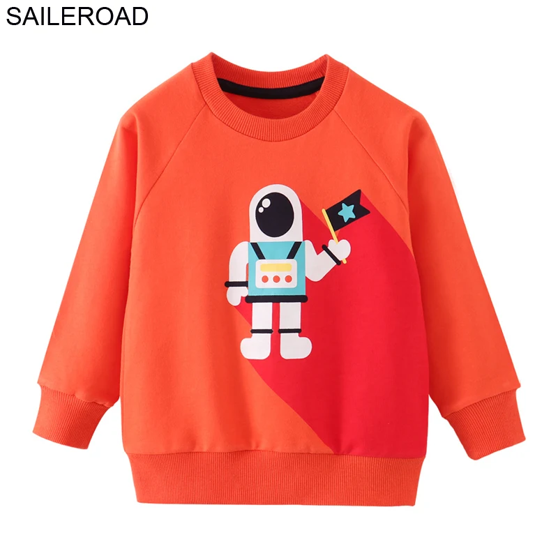 SAILEROAD Little Boys Толстовки с длинным рукавом для толстовок малышей Осень детская