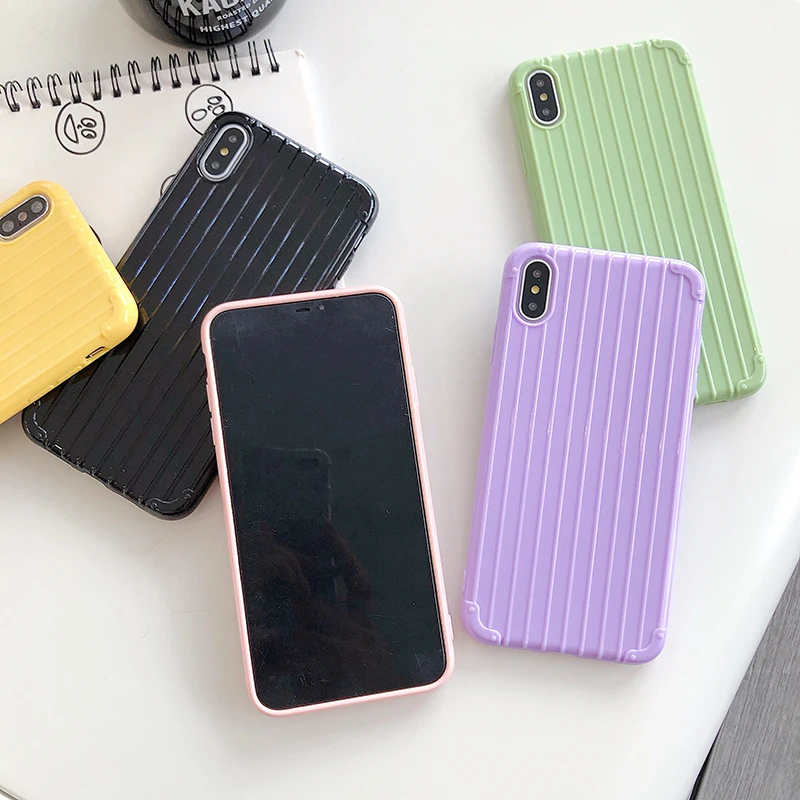 Чехол для телефона на багажник iPhone 11 Pro Max чехол 6 6S 7 8 Plus X XR Xs милый мягкий